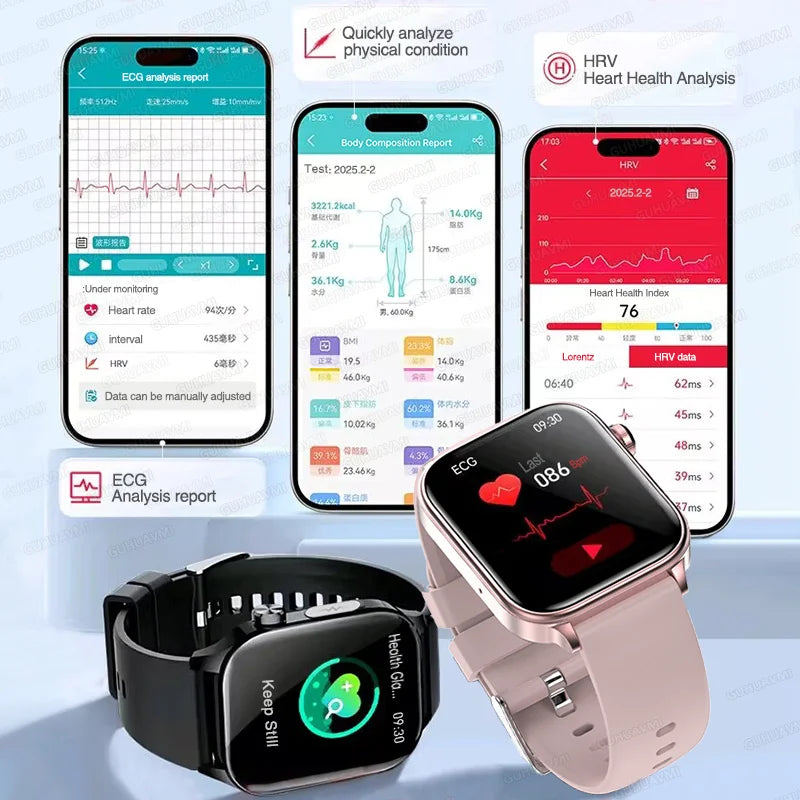 VitalPro SmartWatch ECG + IA