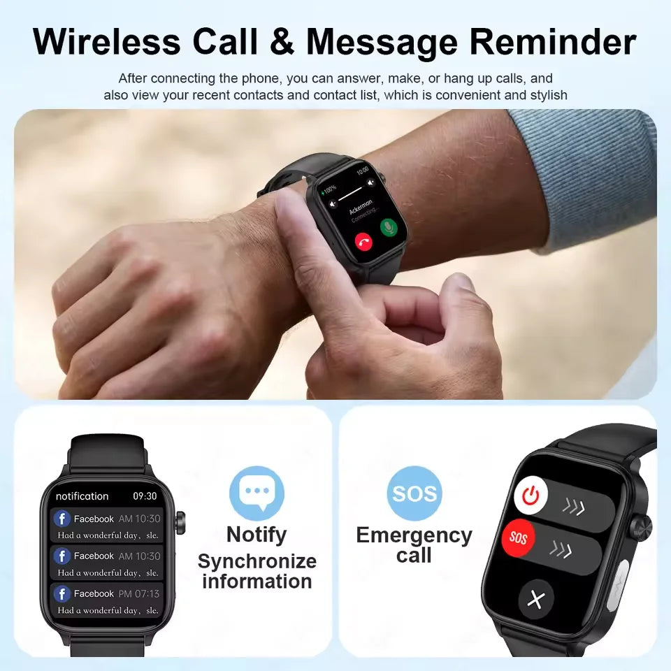 VitalPro SmartWatch ECG + IA